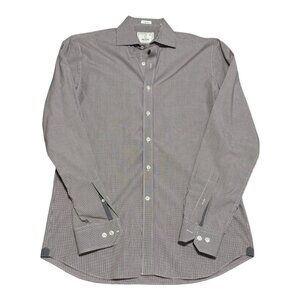 Todd Snyder New York‎ Two Ply Cotton Long Sleeve Dress Shirt Men’s L 15.5 34/35